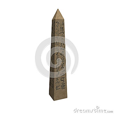 Egyptian obelisk Stock Photo