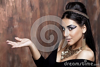 Egyptian Queen Cleopatra Stock Photo