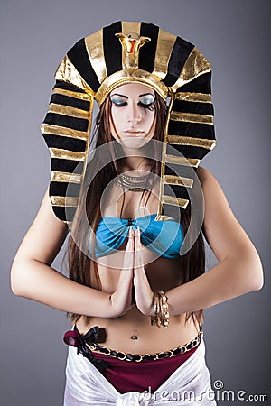 The egyptian queen cleopatra Stock Photo