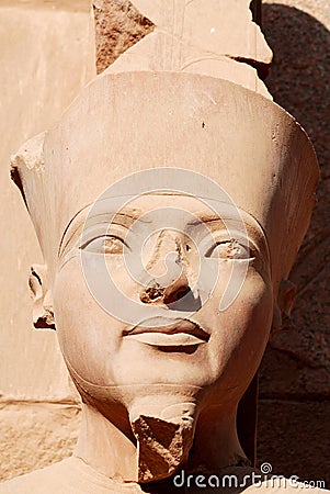 Egyptian Queen Hatshepsut Stock Photo