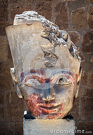Egyptian Queen Hatshepsut Stock Photo