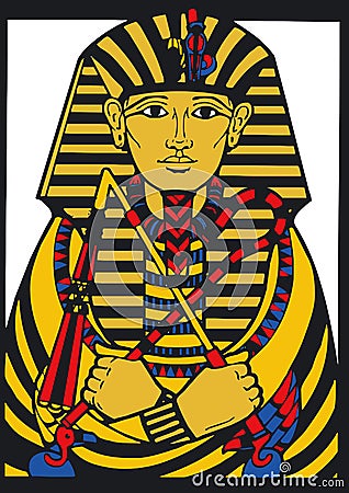 Egyptian Silouette Vector Illustration