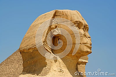 Egyptian sphinx Stock Photo