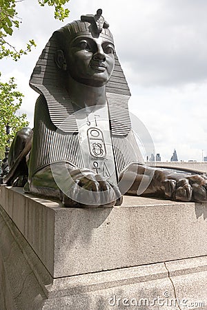 Egyptian sphinx Stock Photo