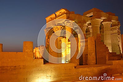 Egyptian temple Stock Photo