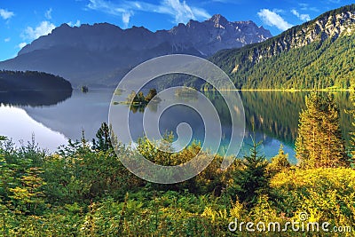 Eibsee Stock Photo