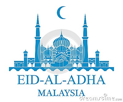 Eid Al Adha. Malaysia Vector Illustration