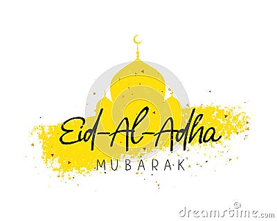 Eid Al Adha Mubarak Vector Illustration