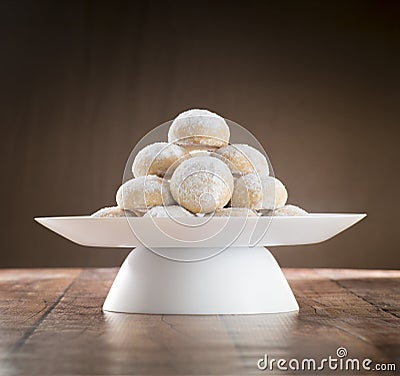 Eid Al-Fitr Cookies, Muslim Lesser Holiday Snacks Stock Photo