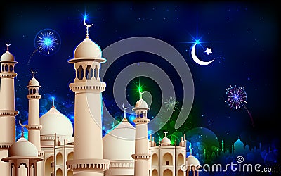 Eid Mubarak Vector Illustration