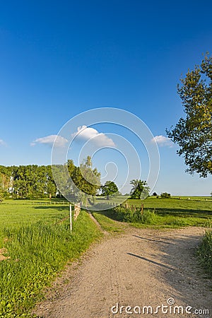 Eifel Landscape Near Aachen, Germany Stock Photo