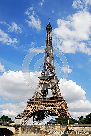 Eiffel tower Stock Photo