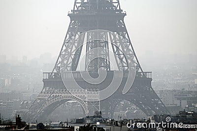 Eiffel Tower Stock Photo