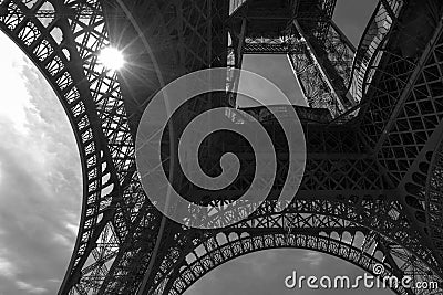 Eiffel Tower Editorial Stock Photo