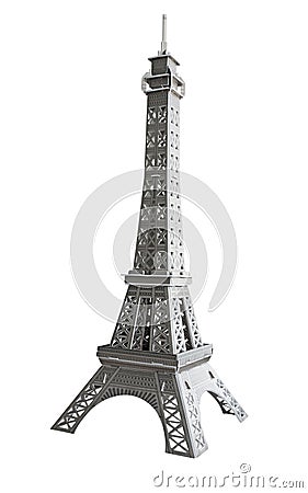 Eiffel tower model Stock Photo
