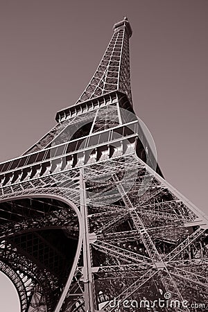 Eiffel Tower, Paris Stock Photo