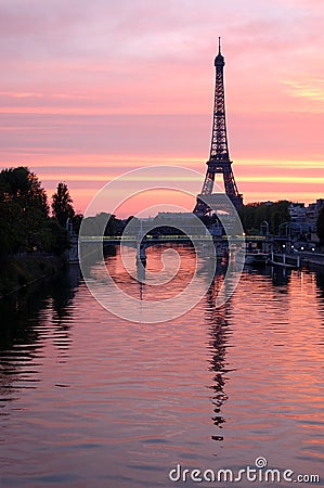 Eiffel tower, paris Editorial Stock Photo