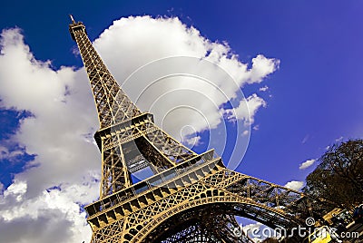 Eiffel Tower, Paris, France Stock Photo