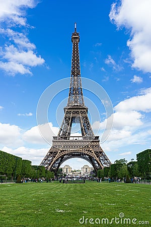 The Eiffel Tower Editorial Stock Photo