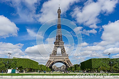 The Eiffel Tower Editorial Stock Photo