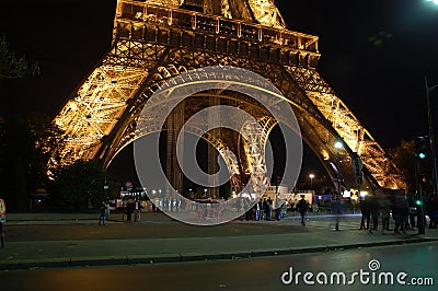 Eiffel tower Editorial Stock Photo