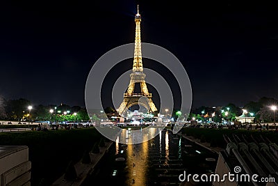 Eiffel Tower - Paris, France Editorial Stock Photo