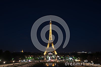 Eiffel Tower - Paris, France Editorial Stock Photo