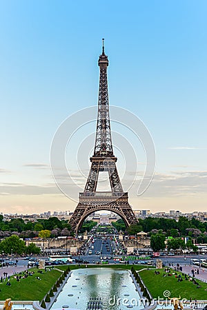 Eiffel Tower - Paris, France Stock Photo