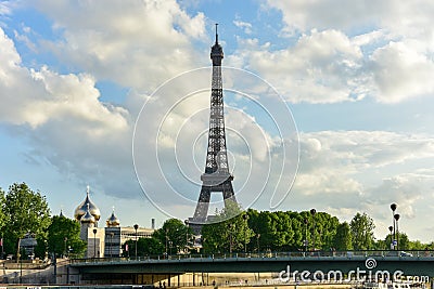 Eiffel Tower - Paris, France Stock Photo