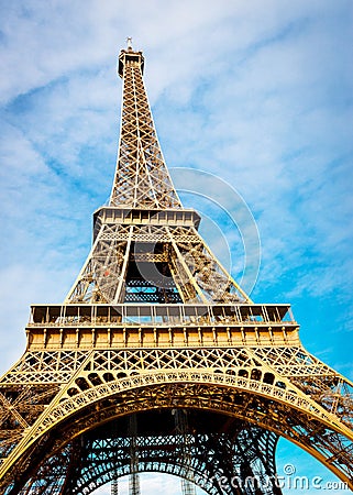 Eiffle tower of Paris Stock Photo