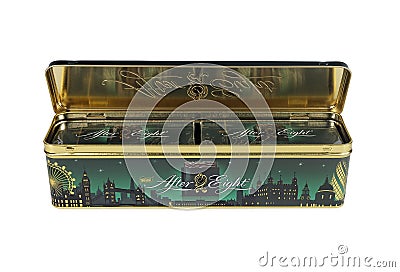 After Eight chocolate Editorial Stock Photo