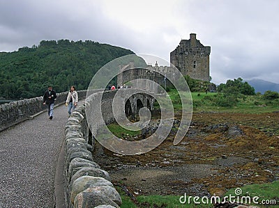 Eilean Donan castle Editorial Stock Photo