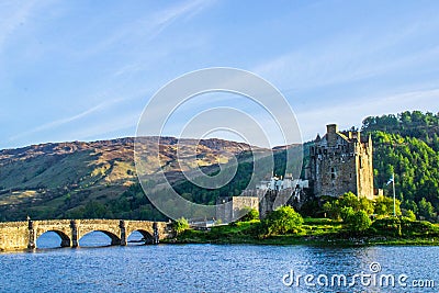 Eilean Donan Castle, Isle of Skye, Scotland Stock Photo