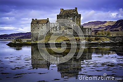 Eilean Donan Castle Stock Photo