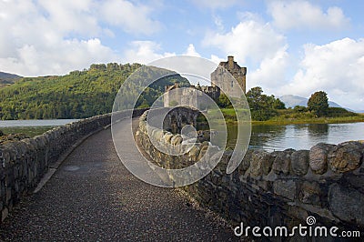 Eilean Donan castle, Scotland Highlands Stock Photo