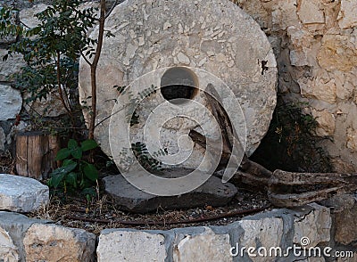 EIN HOD, ISRAEL - SEPTEMBER 21, 2021: Famous artist village of Ein Hod at the foot of the Israel Carmel Mountain, featuring a Editorial Stock Photo