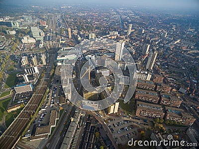 Eindhoven Cityscape, Netherlands. Stock Photo