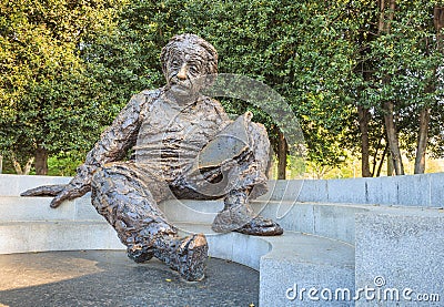 Einstein Memorial National Academy of Sciences Was Editorial Stock Photo