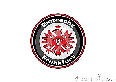 Eintracht Frankfurt logo vector Editorial Stock Photo