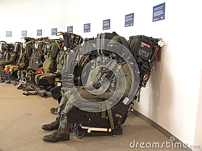 Ejection Seats Right Editorial Stock Photo