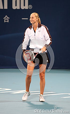 Ekaterina Makarova (RUS), tennis player Editorial Stock Photo