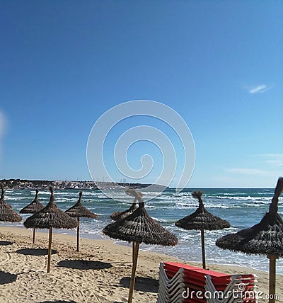 El Arenal, Illa de Mallorca Stock Photo