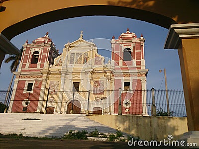 El Calvario Church, Leon Stock Photo