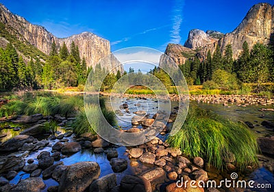 El Capitan Yosemite Stock Photo