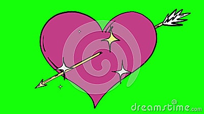 El Corazón Brillante Está Atravesado Por Una Animación De Dibujos Animados De Flecha Aislada En Pantalla Verde Almacen De Video - Vídeo de resplandeciente, rojo: 198221739 El Corazón Brillante Está Atravesado Por Una Animación De Dibujos Animados De Flecha Aislada En Pantalla Verde Almacen De Video - Vídeo de resplandeciente, rojo: 198221739