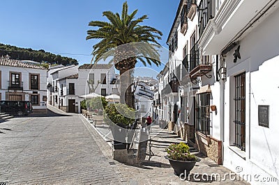 El Gastor, ruta de los pueblos blanco, Andalusia, Spain Stock Photo