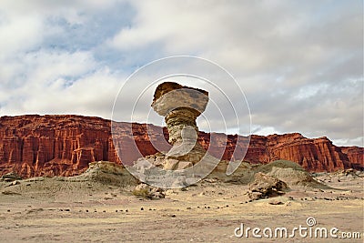 El Hongo Nature reserve Ischigualasto Stock Photo