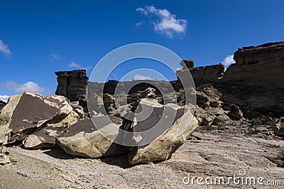 El Hongo - Parque Provincial Ischigualasto - Argentina Stock Photo