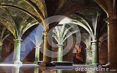 El Jadida cistern, Morocco Stock Photo