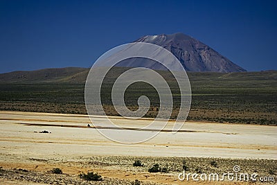 El Misti Volcano Stock Photo